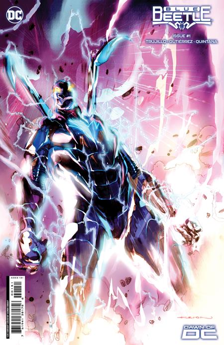 BLUE BEETLE #1 CVR F INC KERON GRANTCARD STOCK VAR