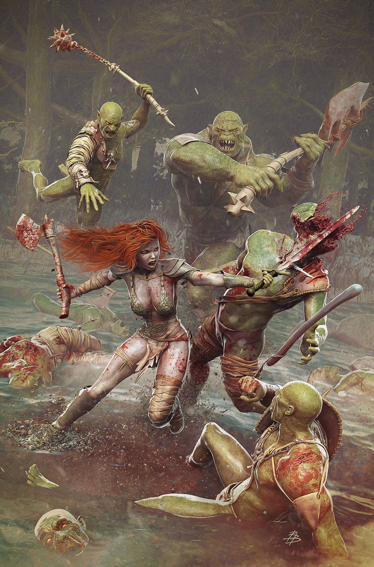 RED SONJA 2023 #1 CVR Y BARENDS VIRGIN