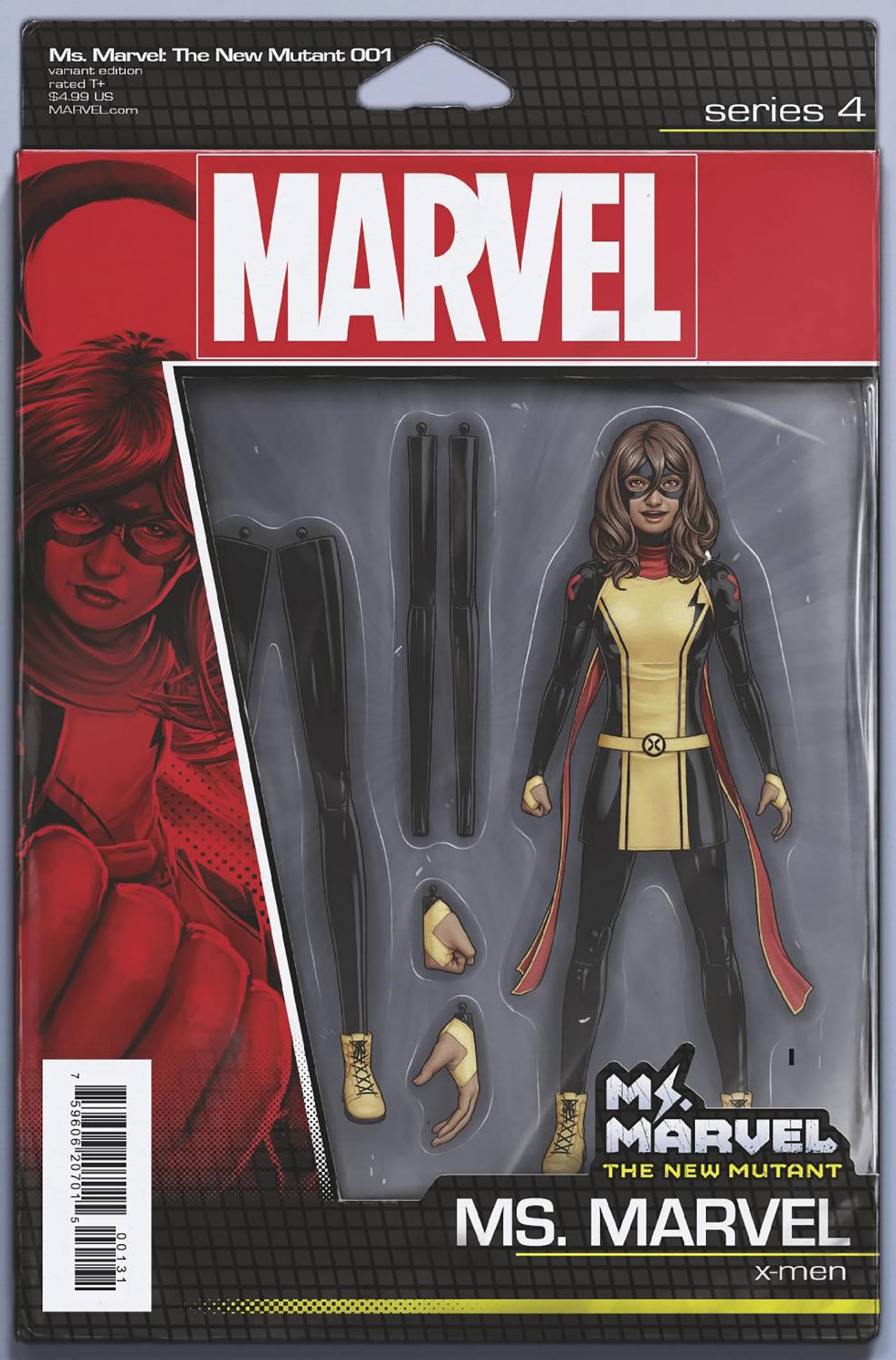 MS MARVEL THE NEW MUTANT #1 JOHN TYLER CHRISTOPHER ACTION FIGURE VAR