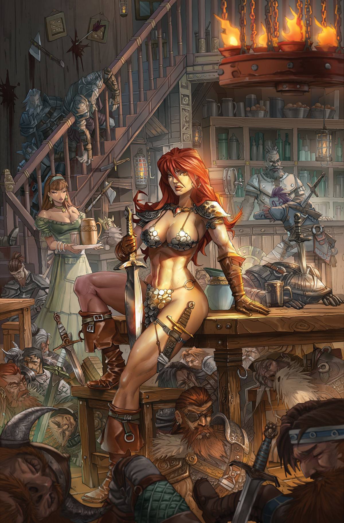 RED SONJA 2023 #1 CVR ZD QUAH VIRGIN