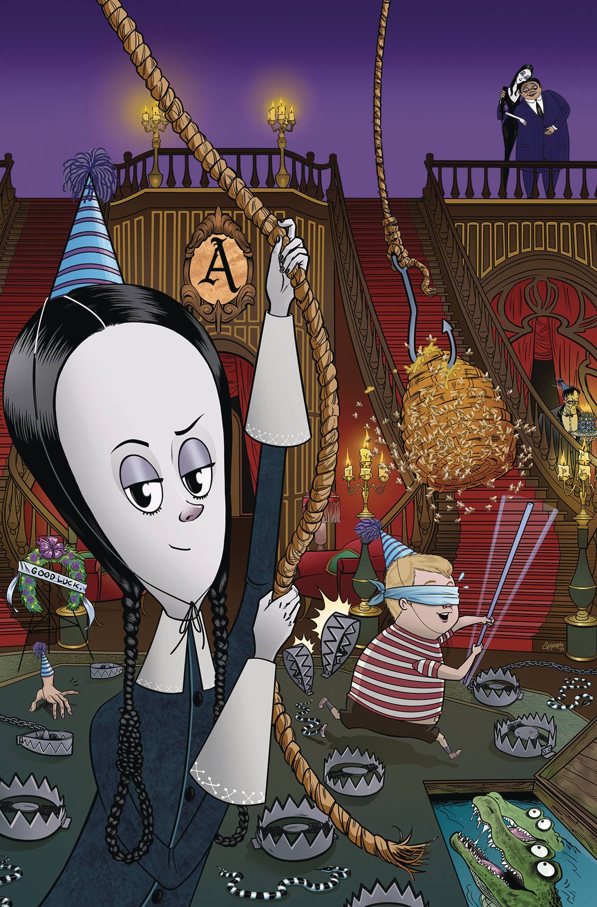 ADDAMS FAMILY BODIES ISSUE #1 CVR B FLORES VIRGIN