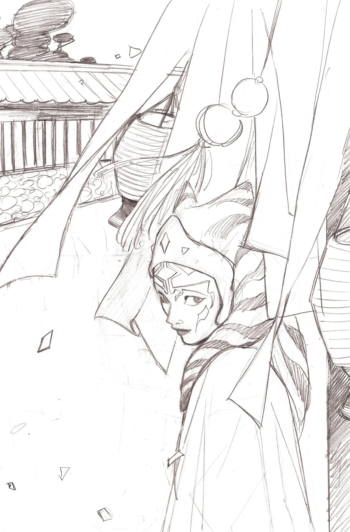 STAR WARS: THE MANDALORIAN SEASON 2 #5 UNKNOWN COMICS PEACH MOMOKO EXCLUSIVE NYCC SKETCH VIRGIN