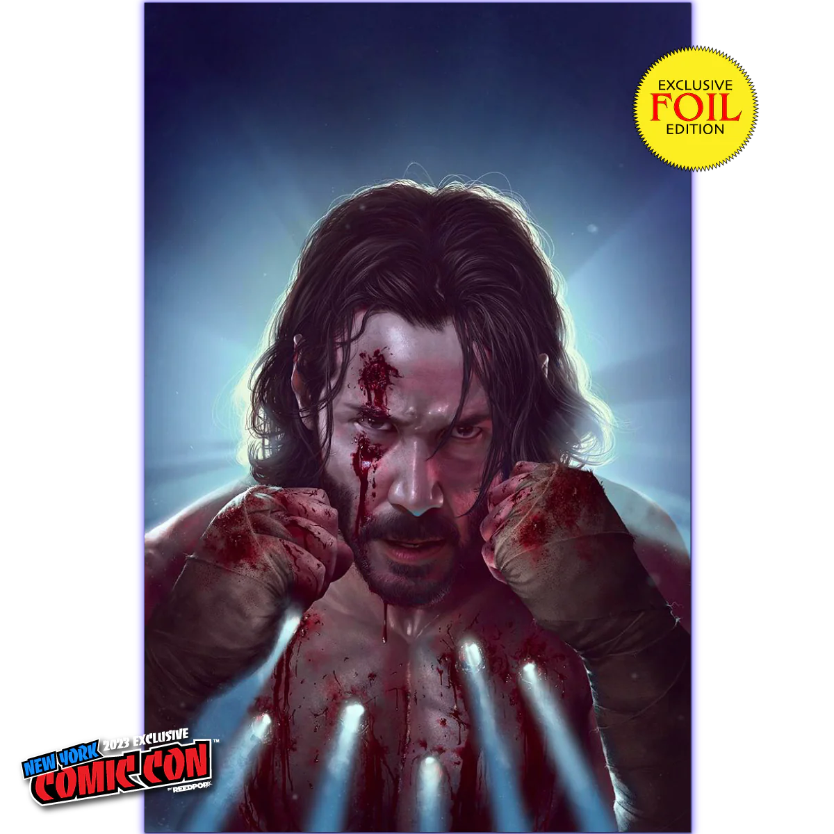 BRZRKR PEN & INK #1 (MR) RAZZAH (616) EXCLUSIVE NYCC FOIL VIRGIN