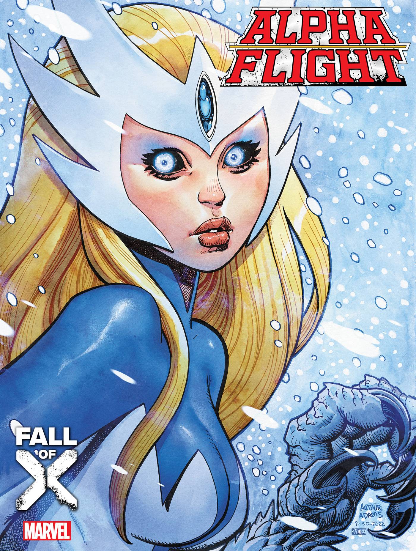 ALPHA FLIGHT #1 (OF 5) INVC ARTHUR ADAMS VAR