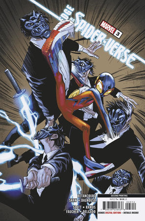 EDGE OF SPIDER-VERSE #3 HUMBERTO RAMOS 2ND PRINTING VAR