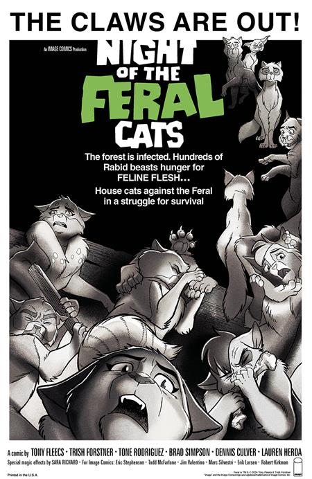 FERAL #1 CVR G INC TRISH FORSTNER & TONY FLEECS VAR