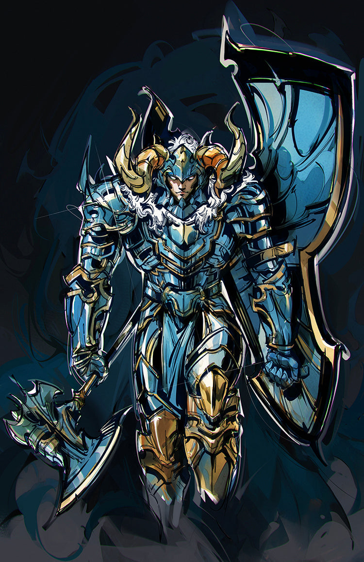 FAME: CHUGONG SOLO LEVELING - VIKTOR MILLER GAUSA IRON COVER A LTD 100 MEGACON 2026 EXCLUSIVE