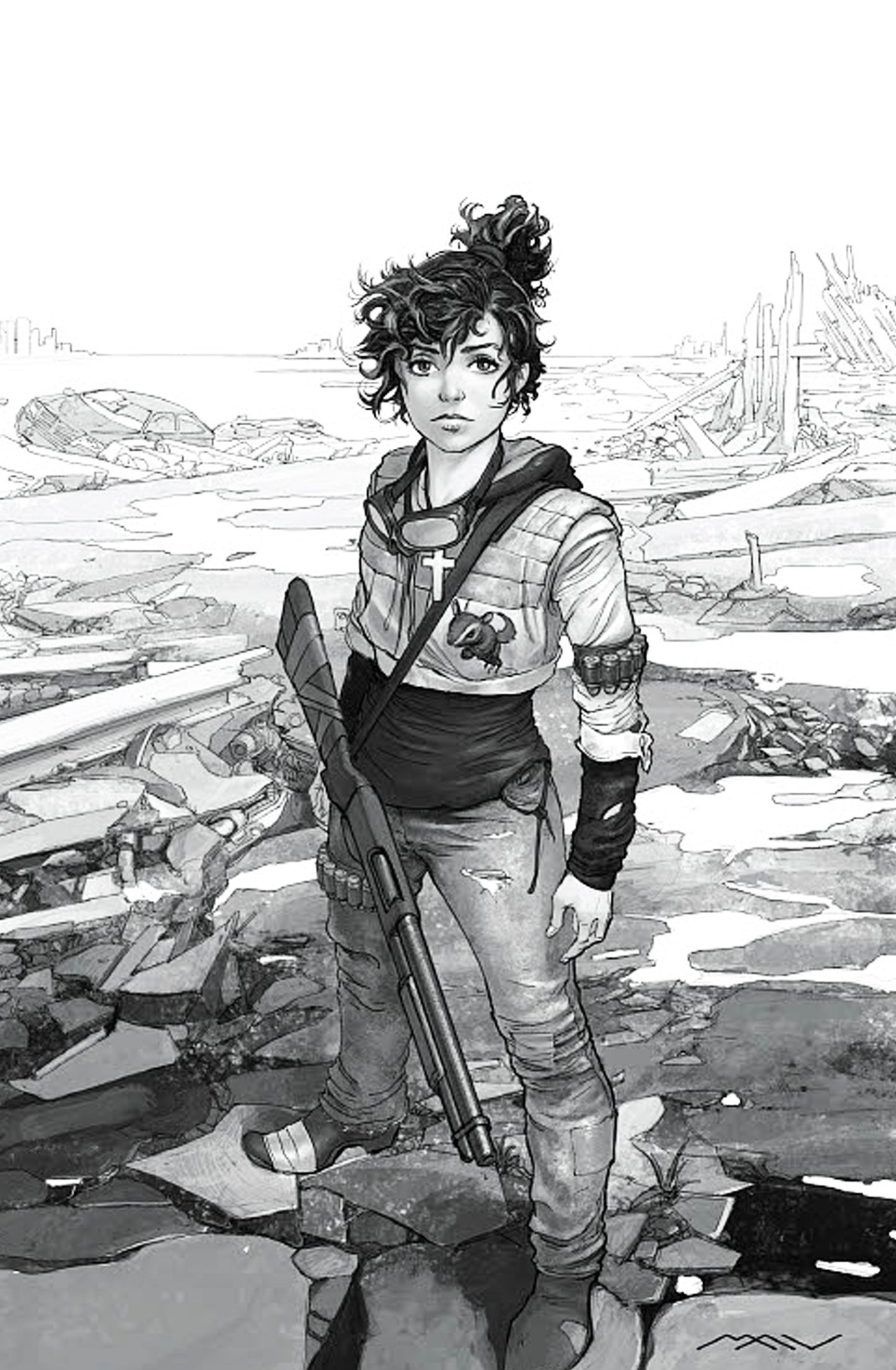 WHITE SKY #1 - JEAN PAUL MAVINGA INK SECOND PRINTING EDITION LTD 500 MEGACON 2026 EXCLUSIVE