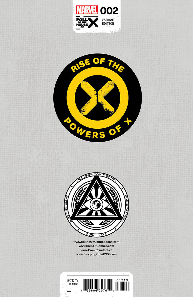 RISE OF THE POWERS OF X 2 UNKNOWN COMICS EJIKURE EXCLUSIVE VIRGIN VAR (02/21/2024)
