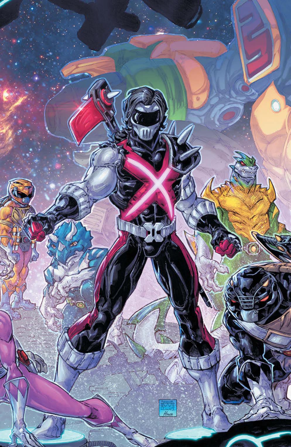 MMPR TMNT II #4 (OF 5) FREDDIE WILLIAMS II (616) EXCLUSIVE VIRGIN VAR (04/12/2023)