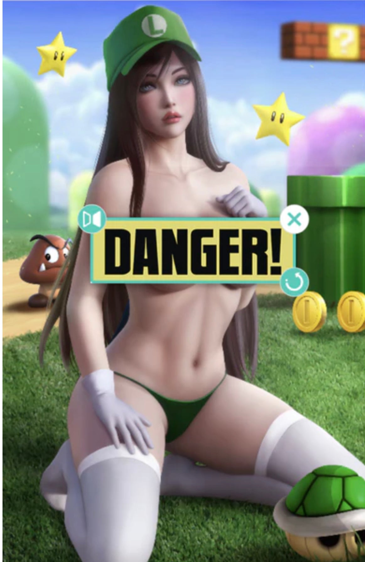 LUIGI COSPLAY DANEJOE ARTBOOK 2 PACK