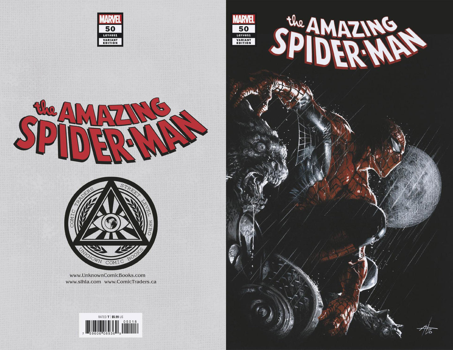 AMAZING SPIDER-MAN #58 UNKNOWN COMICS DELLOTTO EXCLUSIVE VAR (10/14/2020)