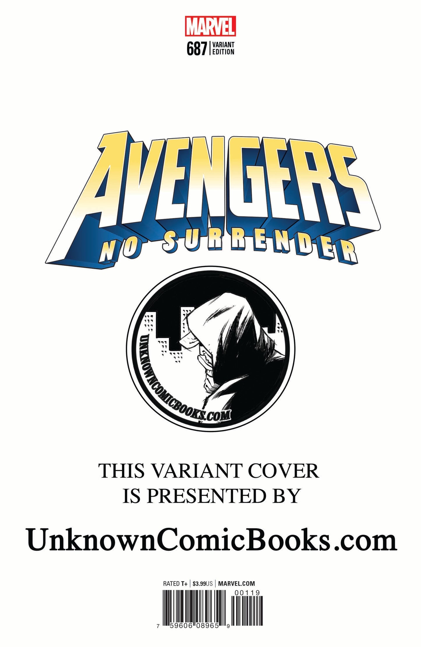 AVENGERS #687 UNKNOWN COMIC BOOKS EXCLUSIVE VIRGIN CAMPBELL VENOM 30TH VAR LEG 4/4/2018