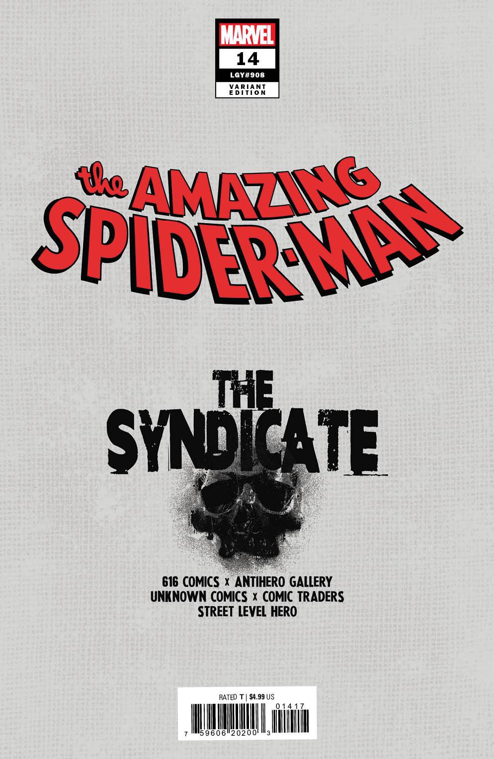 AMAZING SPIDER-MAN #14 PEACH MOMOKO EXCLUSIVE VAR (12/28/2022)