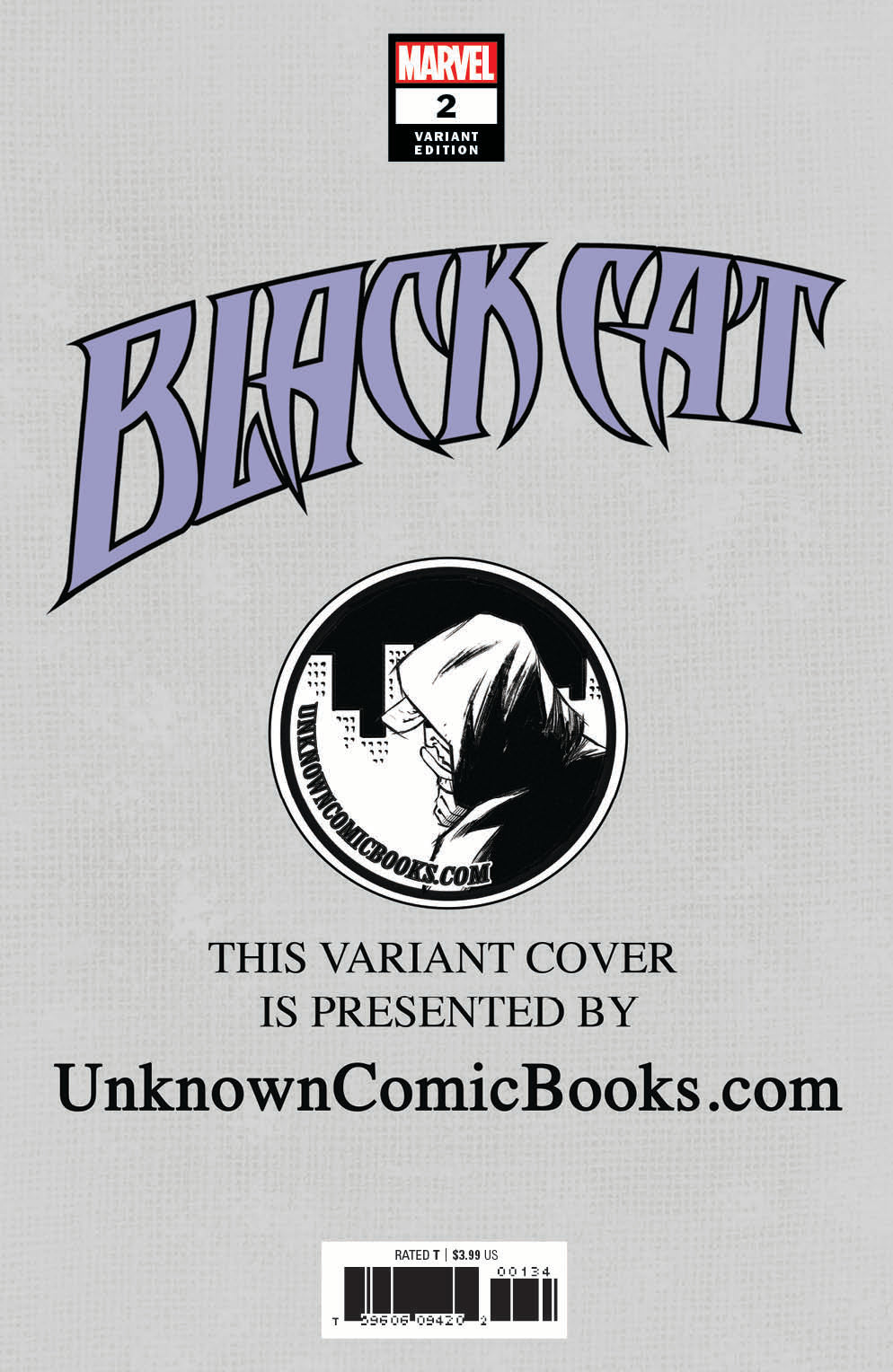 BLACK CAT #2 UNKNOWN COMICS MIKE CHOI EXCLUSIVE VIRGIN (07/10/2019)