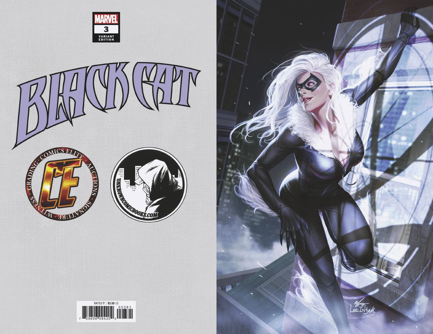 BLACK CAT #3 INHYUK LEE BOBG VIRGIN EXCLUSIVE VAR (08/07/2019)