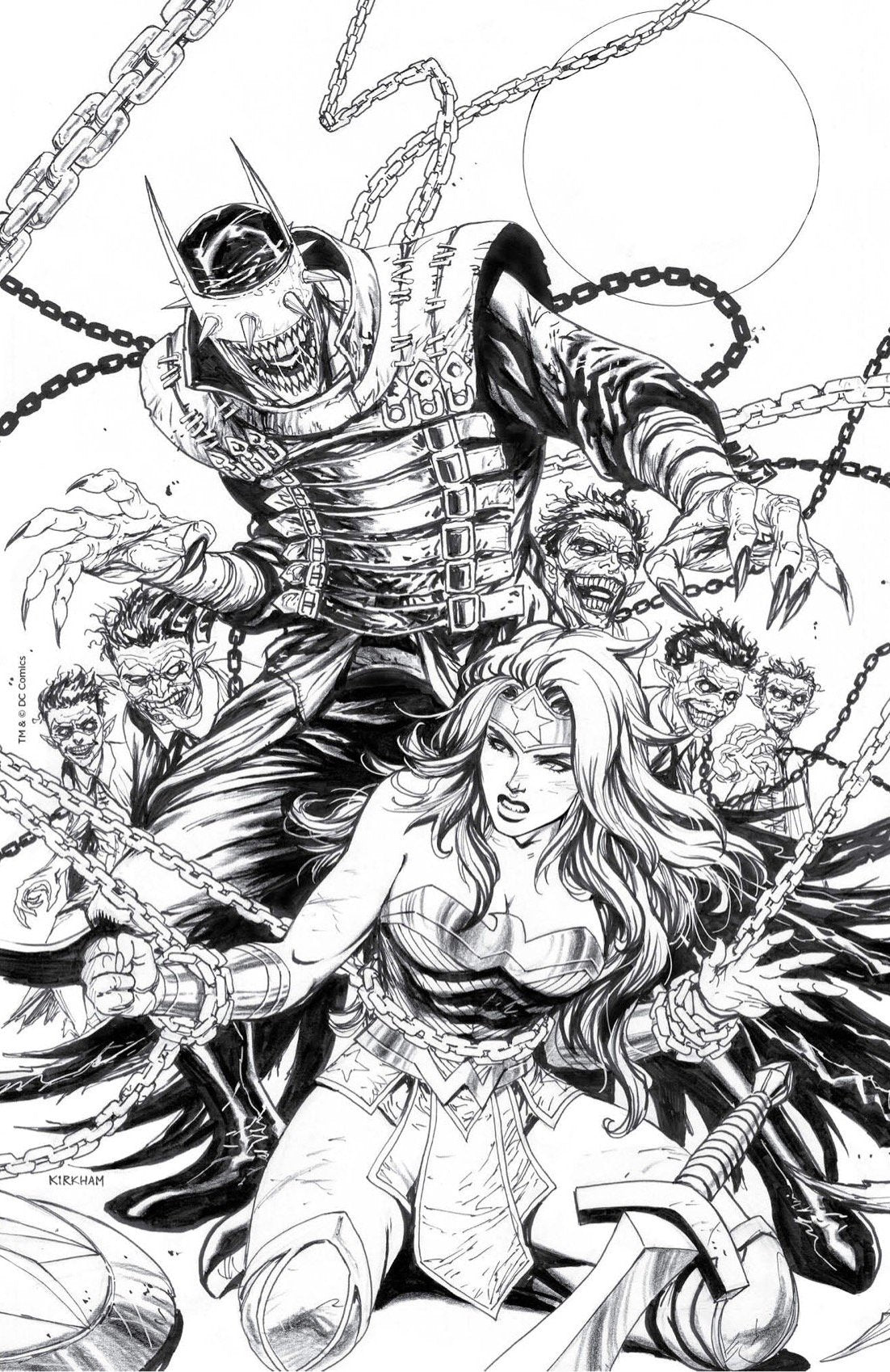 DARK NIGHTS METAL #6 (OF 6) UNKNOWN COMIC BOOKS EXCLUSIVE KIRKHAM COLOR YOU OWN 3/28/2018