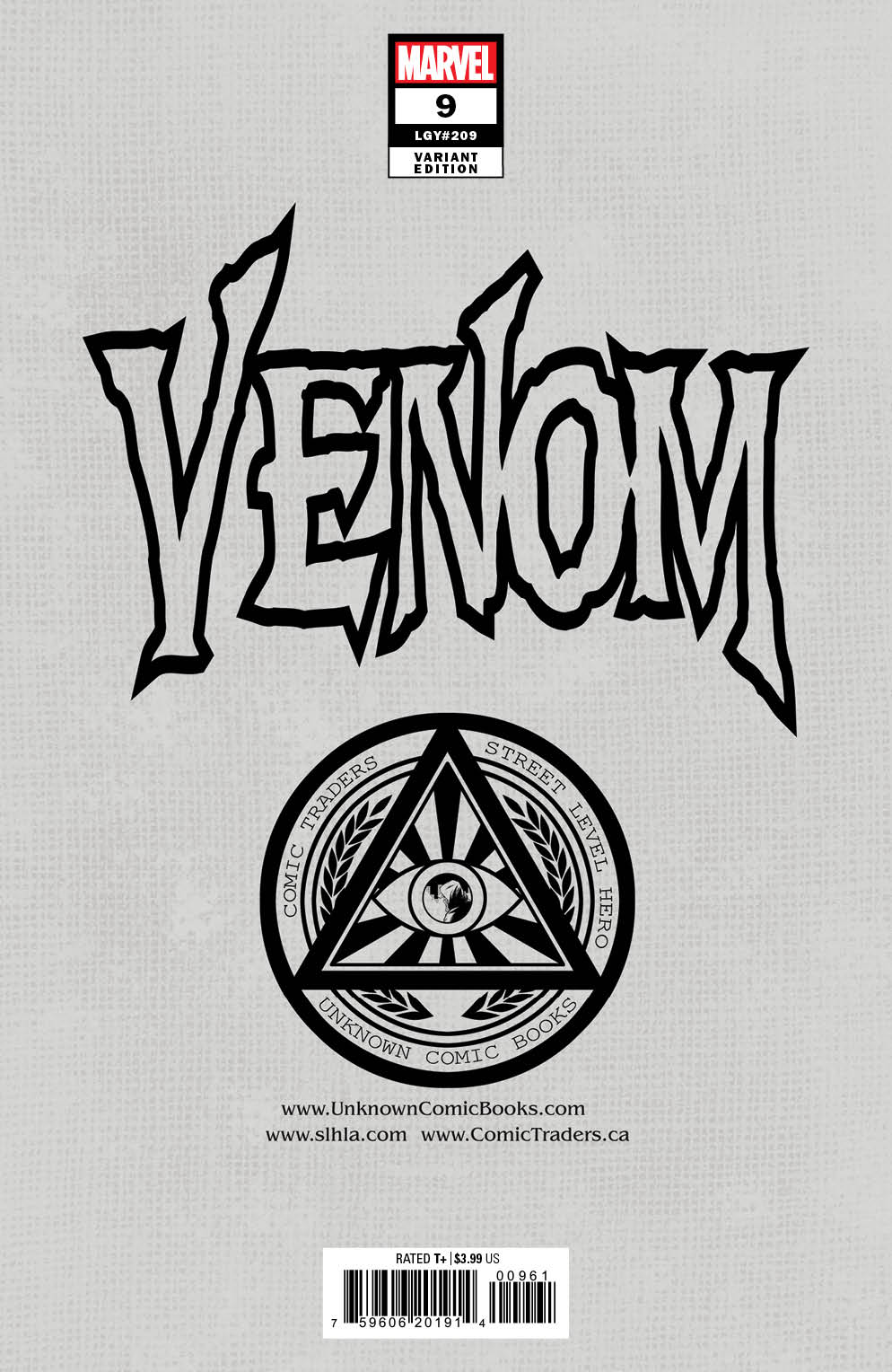 VENOM #9 UNKNOWN COMICS SABINE RICH EXCLUSIVE VAR (07/27/2022)