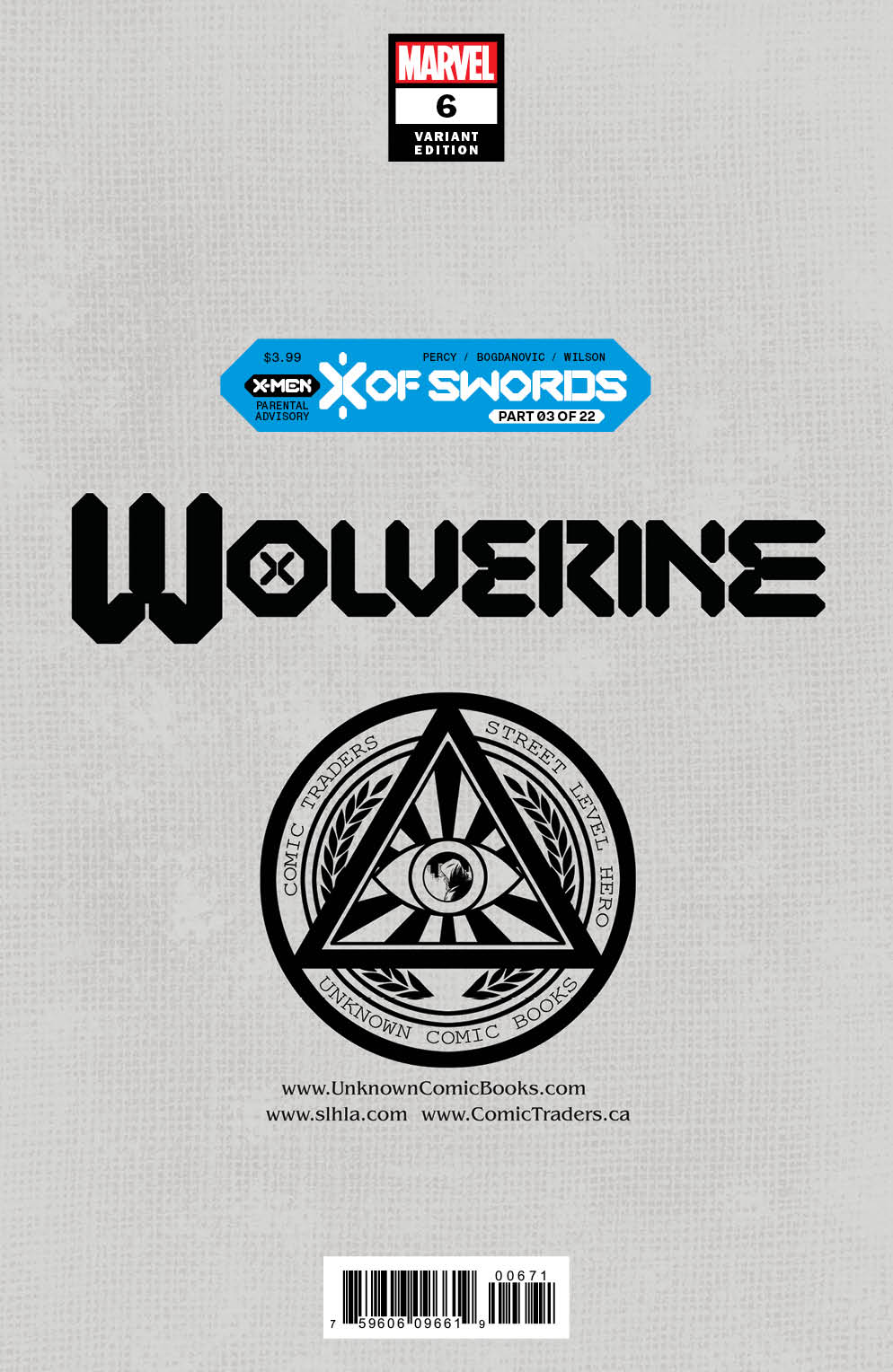 WOLVERINE #6 UNKNOWN COMICS MICO SUAYAN EXCLUSIVE VIRGIN VAR XOS (10/07/2020)