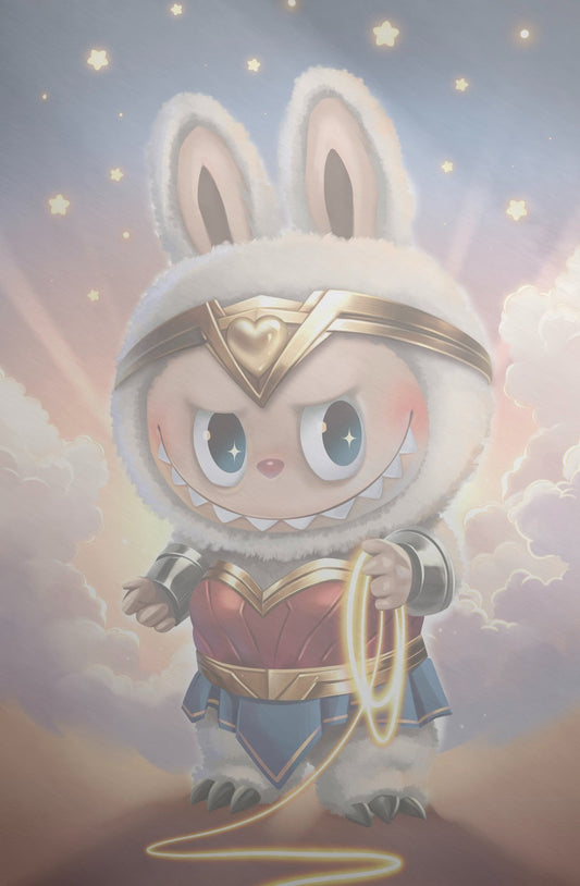 FAME: KASING LUNG CREATOR OF THE LABUBU - KATYA SINYUKHINA LASSO MONSTER FOIL