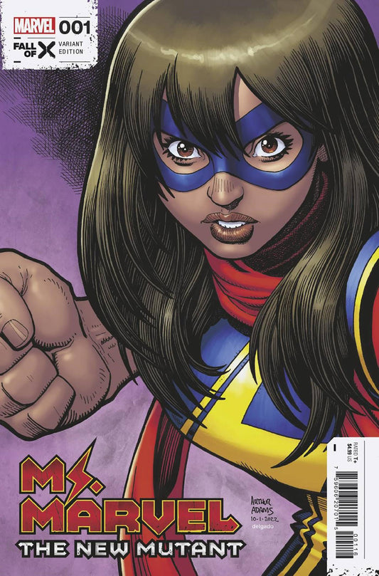 MS MARVEL THE NEW MUTANT #1 ARTHUR ADAMS VAR