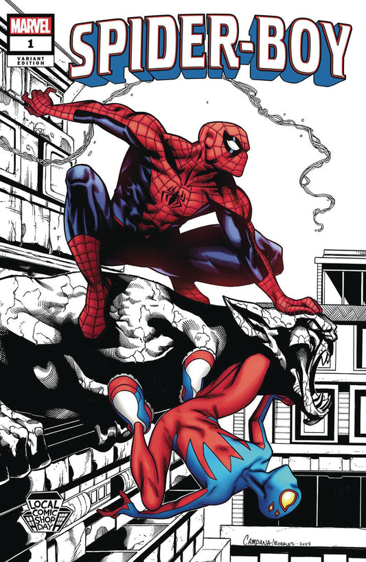 SPIDER-BOY #1 CHRIS CAMPANA LCSD VAR
