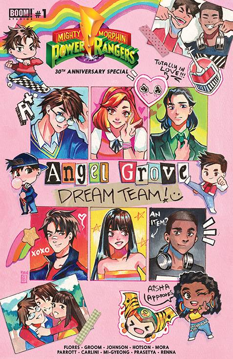 MMPR 30TH ANNV SPECIAL #1 CVR B GONZALEZ