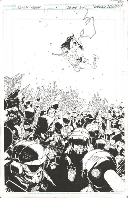 WONDER WOMAN #1 CVR F CHRIS BACHALO FOIL VAR