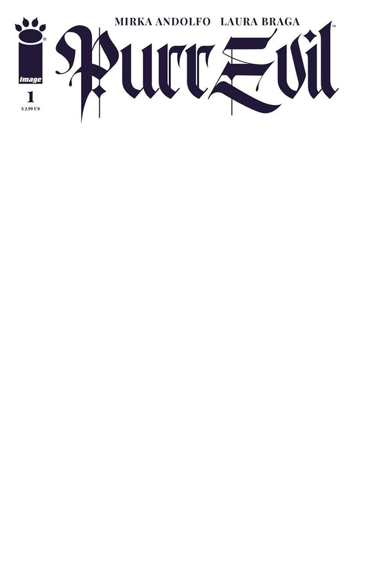 PURR EVIL #1 (OF 6) CVR E BLANK CVR (MR)