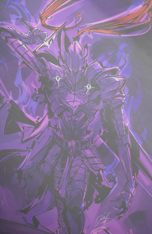 FAME: CHUGONG SOLO LEVELING - VIKTOR MILLER GAUSA IGRIS COVER D FOIL LTD 15 FANEXPO NEW ORLEANS EXCLUSIVE