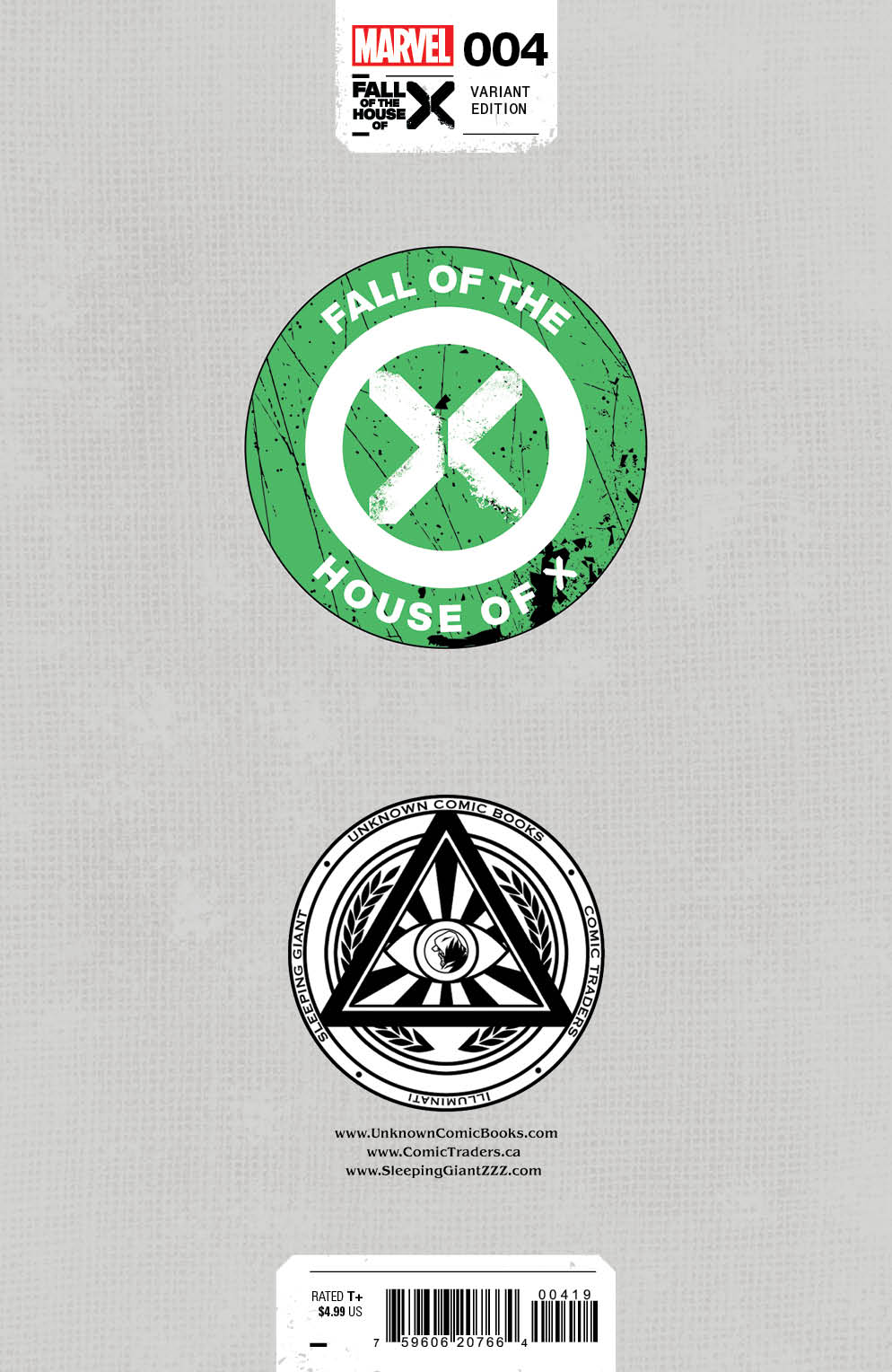 FALL OF THE HOUSE OF X #4 UNKNOWN COMICS KAARE ANDREWS EXCLUSIVE VAR [FHX] (04/17/2024)