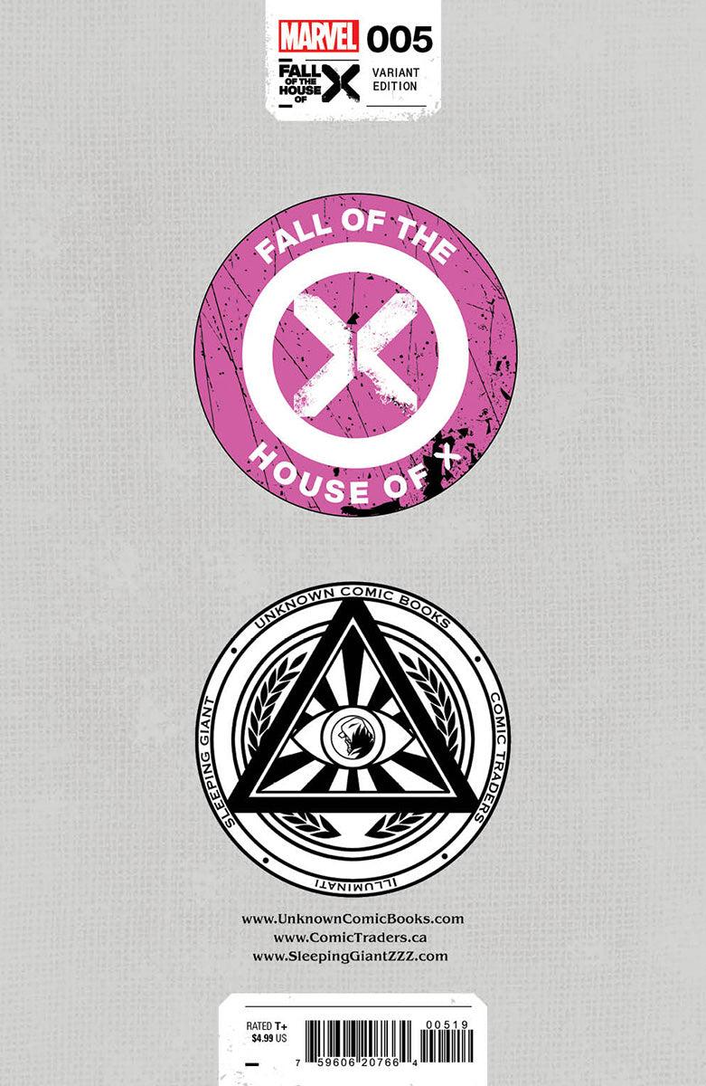 FALL OF THE HOUSE OF X #5 UNKNOWN COMICS MIGUEL MERCADO EXCLUSIVE VIRGIN VAR [FHX] (05/22/2024)