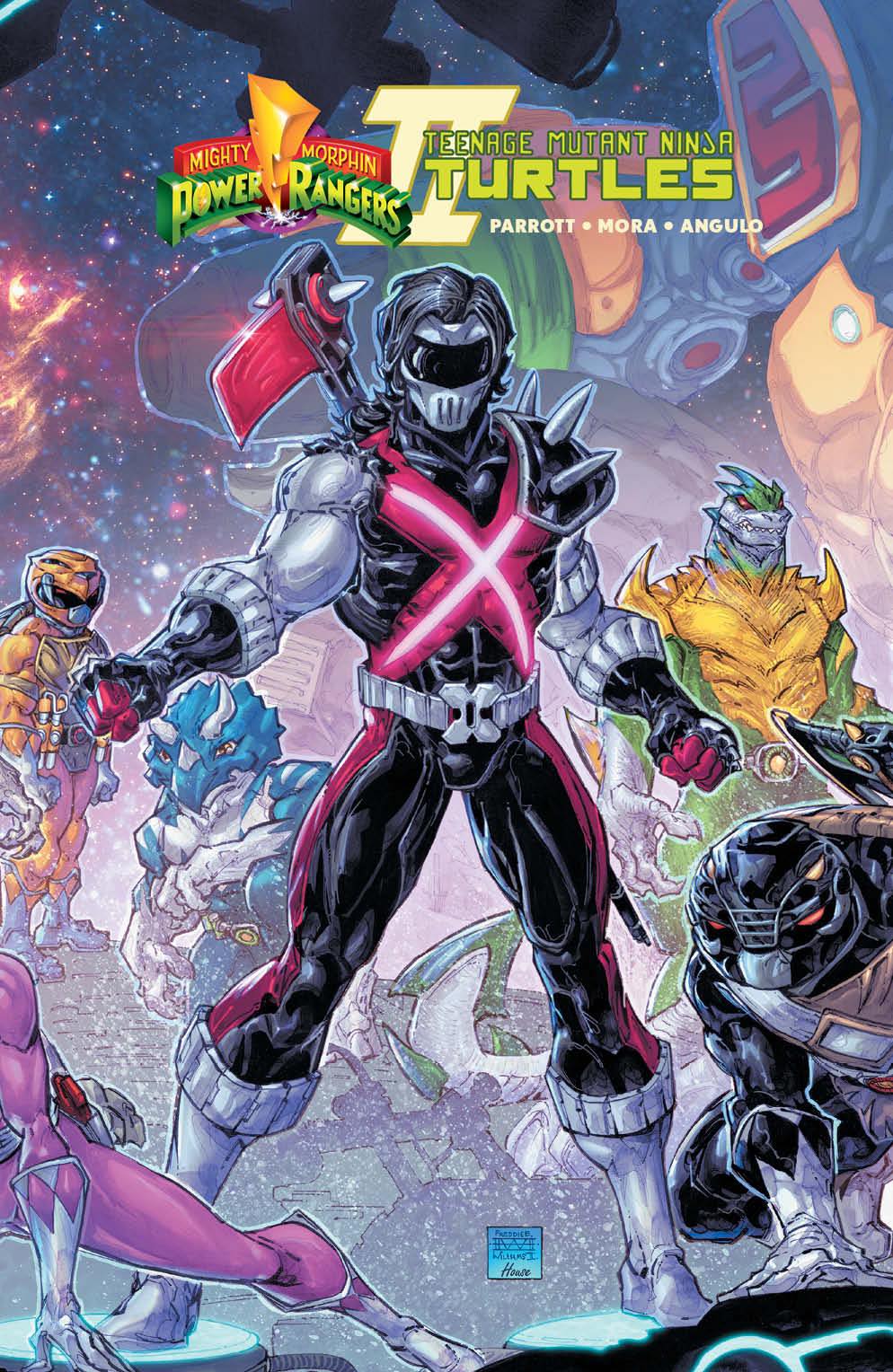 MMPR TMNT II #4 (OF 5) FREDDIE WILLIAMS II (616) EXCLUSIVE MINIMAL VAR (04/12/2023)