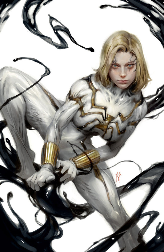 WHITE WIDOW #1 UNKNOWN COMICS MIGUEL MERCADO EXCLUSIVE VIRGIN VAR (11/01/2023)