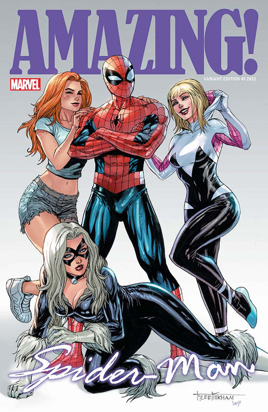 AMAZING SPIDER-MAN 1 UNKNOWN COMICS TYLER KIRKHAM EXCLUSIVE VAR (04/06/2022) (04/27/2022)
