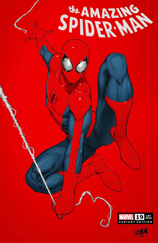 AMAZING SPIDER-MAN #19 UNKNOWN COMICS DAVID NAKAYAMA EXCLUSIVE COLOR BLEED VAR (02/08/2023)