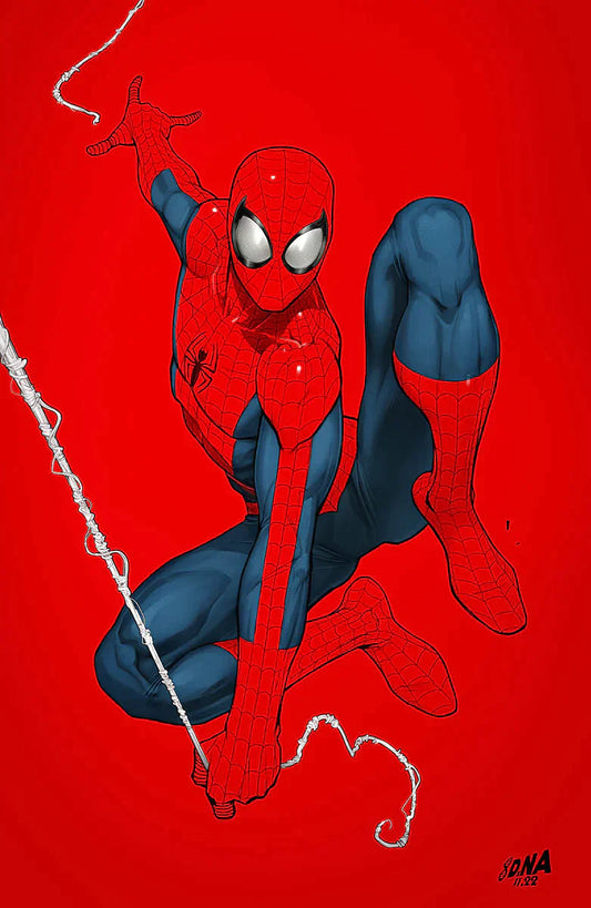 AMAZING SPIDER-MAN #19 UNKNOWN COMICS DAVID NAKAYAMA EXCLUSIVE VIRGIN COLOR BLEED VAR (02/08/2023)