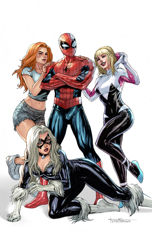 AMAZING SPIDER-MAN 1 UNKNOWN COMICS TYLER KIRKHAM EXCLUSIVE VIRGIN VAR (04/06/2022) (04/27/2022)