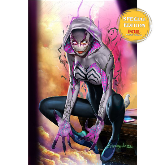 EXTREME VENOMVERSE #1 UNKNOWN COMICS GREG HORN EXCLUSIVE FOIL VIRGIN VAR (05/10/2023)